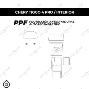 PPF Feynlab Interior para Chery Tiggo 4 Pro 2024