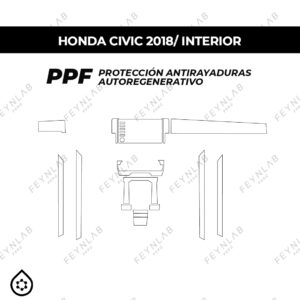 PPF Feynlab Interior para Honda Civic 2018