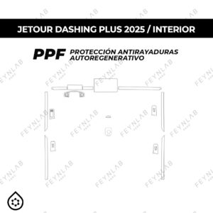 PPF Feynlab Interior para Jetour Dashing Plus 2025