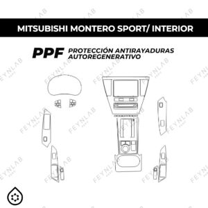 PPF Feynlab Interior para Mitsubishi Montero Sport
