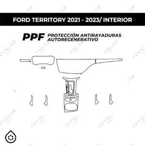 PPF Feynlab Interior para Ford Territory 2021 – 2023