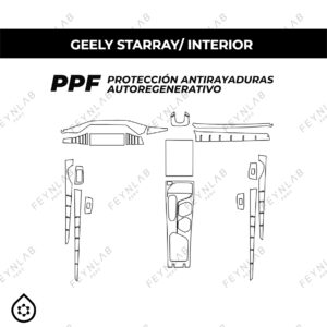 PPF Feynlab Interior para Geely Starray