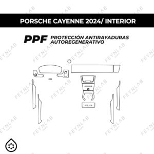 PPF Feynlab Interior para Porsche Cayenne 2024