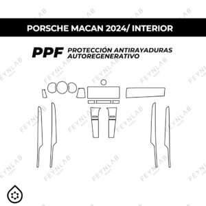 PPF Feynlab Interior para Porsche Macan 2024