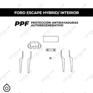 PPF Feynlab Interior para Ford Escape Hybrid