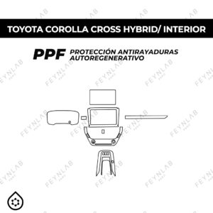 PPF Feynlab Interior para Toyota Corolla Cross Hybrid
