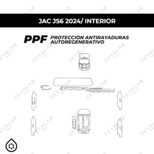 PPF Feynlab Interior para JAC JS8 2024